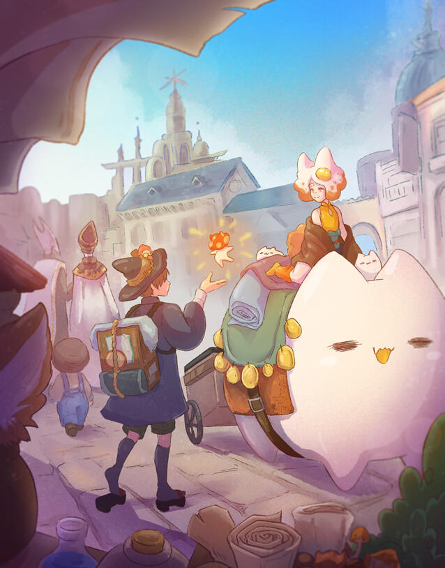 Rendered Chara /w BG